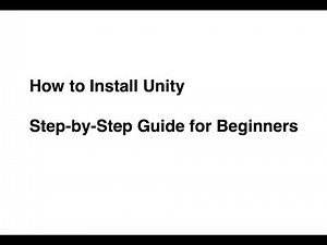 How to Install Unity | Step-by-Step Guide for Beginners