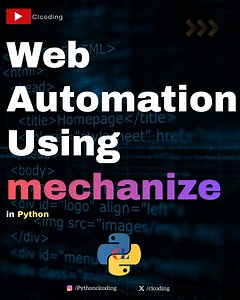 26K views · 188 reactions | Web Automation in Python Using mechanize | Python Coding | Facebook