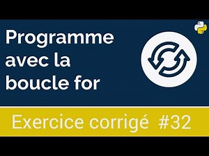 Corrected exercise #32: The for loop | Python