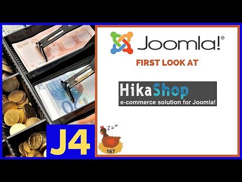 First look at HikaShop Eccomerce for Joomla 4 - 👀 WMW 167