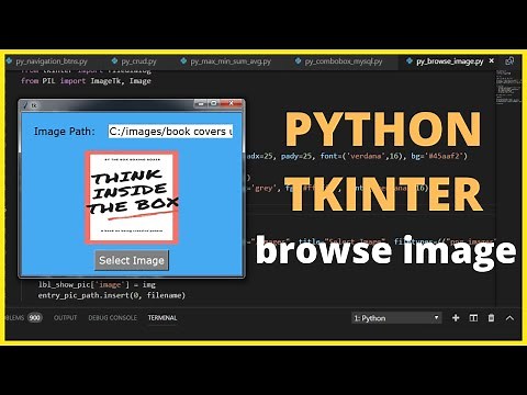 Python - How To Browse and Display Image in a label Using Filedialog In Tkinter [ With Source Code ]