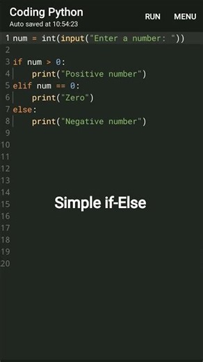💻 Simple If-Else Statement in Python | Easy Coding Tip..