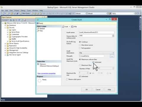 Database Level Auditing with SQL Server 2012 [HD]