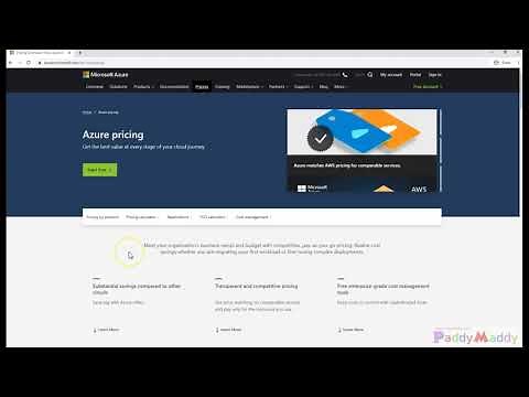 learn azure price calculator and Cost Estimate for your Azure Project