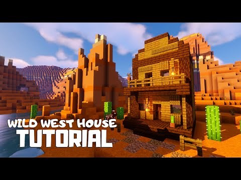 Minecraft: How to Build a Wild West House (Tutorial)