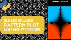 7K views · 56 reactions | Sandglass pattern plot using python | Python Coding | Facebook