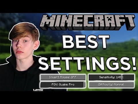 THE BEST MINECRAFT SETTINGS!! (JAVA EDITION)