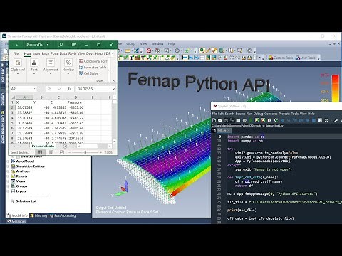 Femap API using Python