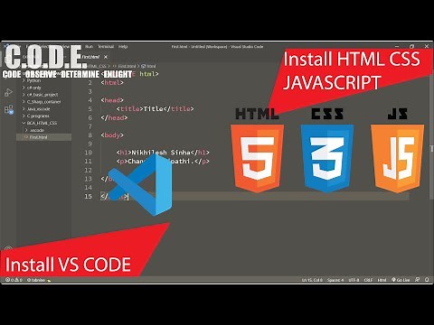 How to run HTML, CSS, JAVASCRIPT in visual studio code on window(10) in 2021