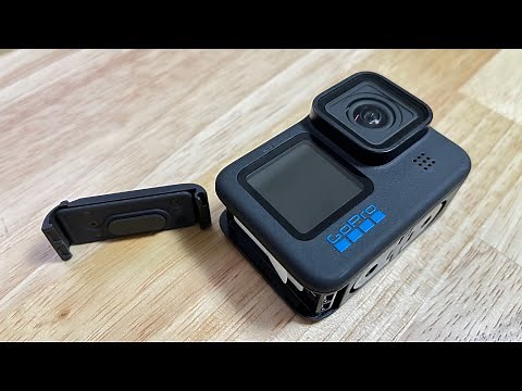 【GoPro】How to remove & install the battery cover