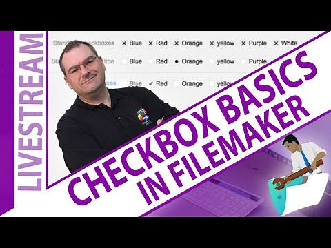 Checkbox Basics in FileMaker (Value List Warmups)