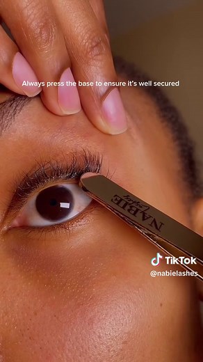 Nabie Lashes on TikTok