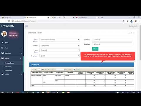 Inventory Management System with ASP.NET MVC (Catelog, Purchase, Receive, stock preview with RDLC)