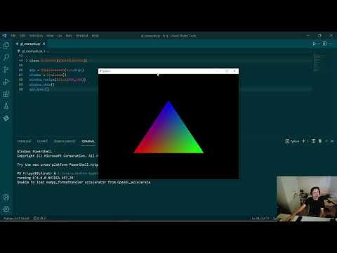 Using OpenGL with PyQt6