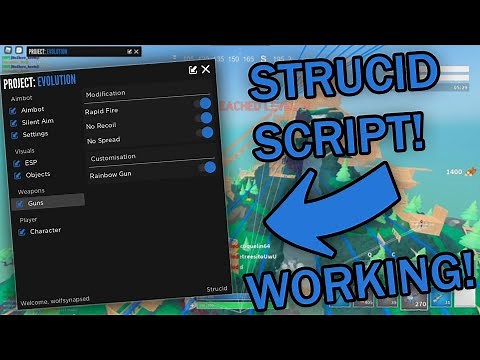 NEW! STRUCID SCRIPT/GUI (Roblox 2021) | FLY, AIMBOT!