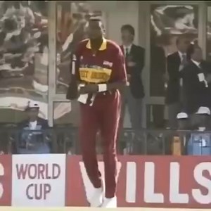 1.3M views · 20K reactions | Curtly Ambrose of West Indies vs Mark Waugh of Australia during the #CWC 1996 semifinal at Mohali | Fenomeno | Facebook