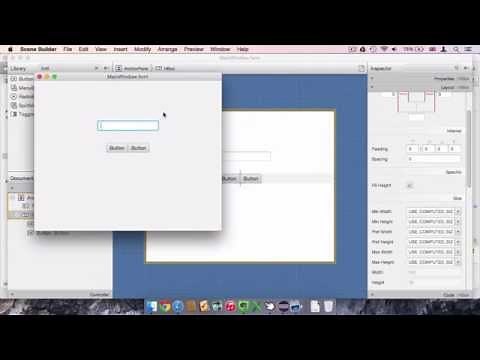 JavaFX Java GUI Tutorial [3] - Das GUI mit Scene Builder erstellen - DEUTSCH