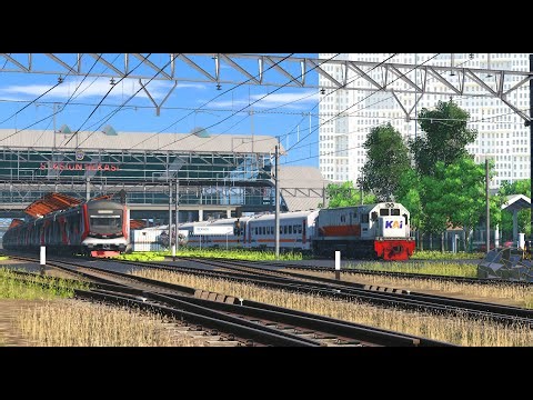 Hunting Kereta Api Ngebut Di Bekasi | Marathon Kereta Api Day 3 Libur Sekolah Part 2