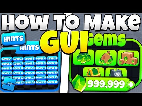 How To Make GUI In Roblox Studio