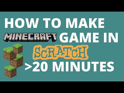 Minecraft in SCRATCH. Easy 2D Block Game!