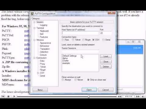 How to download and install Putty - Putty Tutorials
