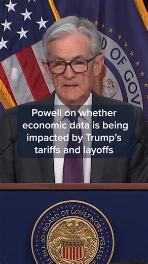 225K views · 1.4K reactions | Federal Reserve Chair Powell discusses whether economic data has been impacted yet by policies of the Trump administration. Find more: cnb.cx/3FFKzL3 | CNBC | Facebook