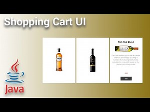 Java Swing - Shopping Cart UI With Animation