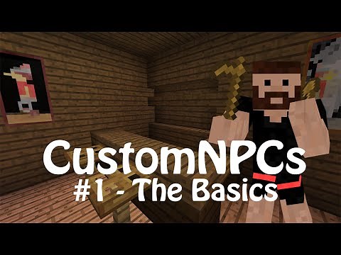 Custom NPCs Scripting Tutorial #1 - The Basics