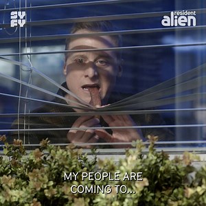 218K views · 1.1K reactions | The fate of  is at stake and it's up to Harry to save us all? Great. Resident Alien returns Wednesday 9/8c on SYFY. | SYFY | Facebook
