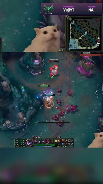 shaco sup flash for gold #leagueoflegends
