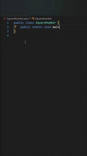 Square Number using Java programming || Square Number || #square #coding #java #short