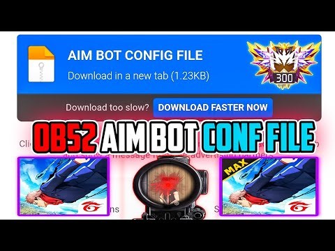 OB52🔒AIM BOT📱CONFIG ☠️ FILE 2026⚡ Auto Headshot Config 🔋Filefreefire 👾aimbot+aimlock Headshot config