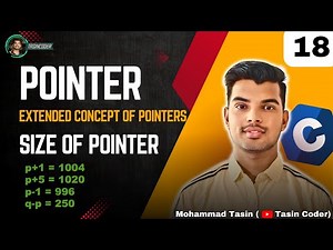 Pointers in C Explained | Base Address, Types & Pointer Arithmetic (CS50 Style)