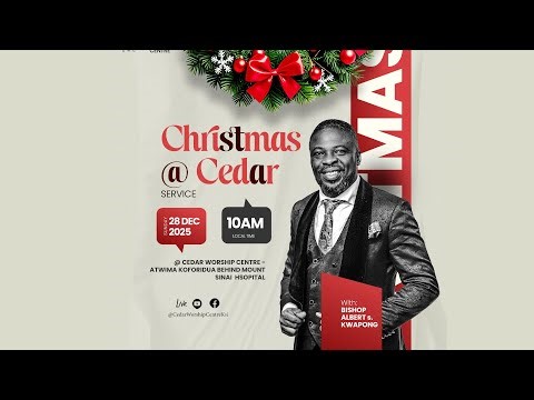 CWC || CHRISTMAS @ CEDAR SERVICE || 28.12.2025