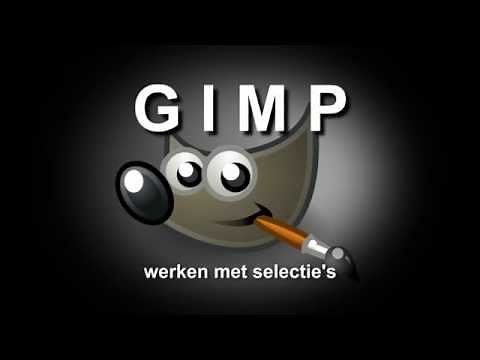 foto bewerken in Gimp (selectie's)