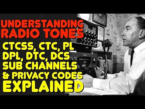 What are CTCSS, CTC, PL, DTC, DCS, DPL Tones on GMRS and Ham Radio - Squelch Tones Explained