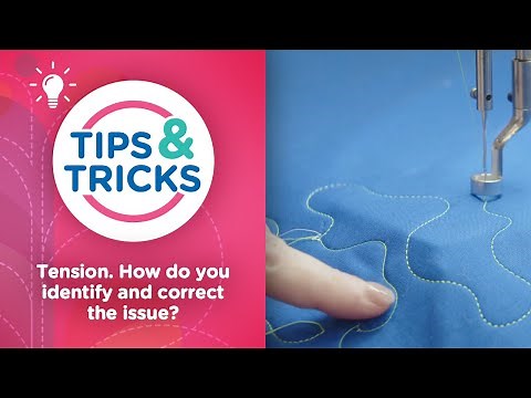 Tension: how to identify and correct tension issues when longarm quilting