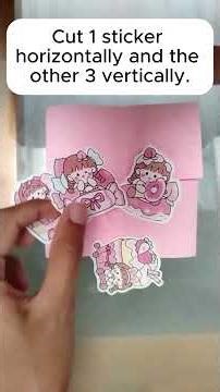 DIY MAGIC CARD that flips forever #diy #origamicraft #infinite #paper craft