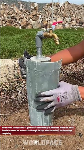 Simple PVC Water Tap Installation | Easy DIY Plumbing Solution