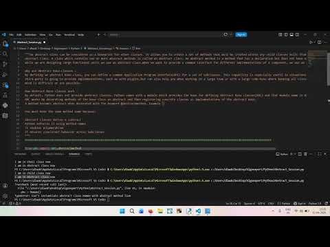 Understanding Abstraction in Python using Abstract Base Classes (ABC)