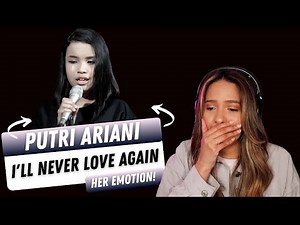 Putri Ariani - I'll Never Love Again (Lady Gaga Cover) | REACTION!!