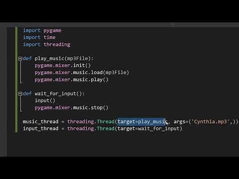 How to Play Mp3 Files Using Python (Simple)
