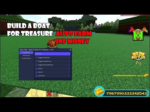 Build A Boat For Treasure Script Pastebin ( Auto Farm Inf Money )