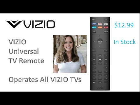 VIZIO Universal TV Remote Control - Made By VIZIO for VIZIO TVs