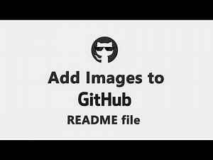 Add images to Github README file