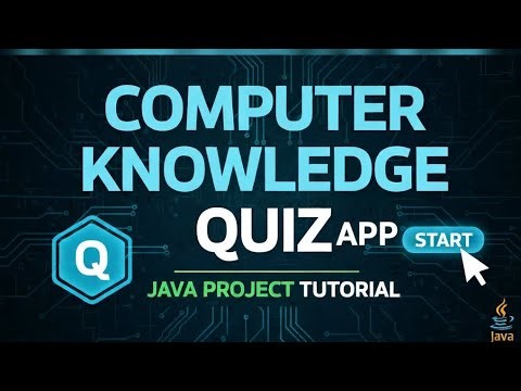 Java Quiz Application project