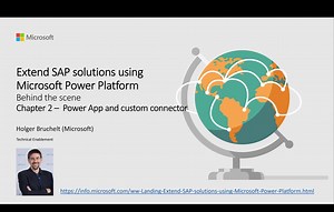 Power App の作成とカスタム コネクタを使用した SAP への接続