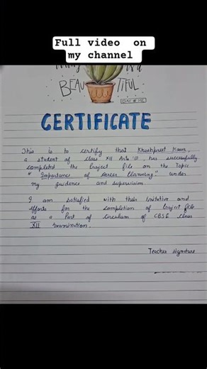 English project file for ASL class 12 cbse #cbse #file #class12 #shorts #viral