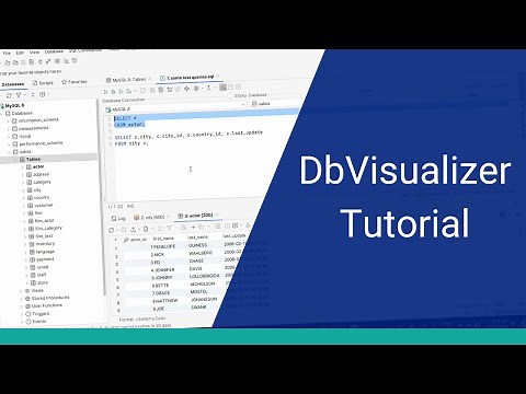 DbVisualizer Tutorial: How to Get Started