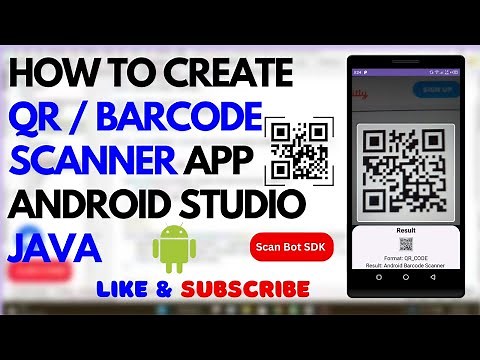 How to Create QR/Barcode Scanner App in Android Studio | Java | Scan Bot SDK